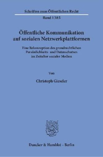 Öffentliche Kommunikation auf sozialen Netzwerkplattformen