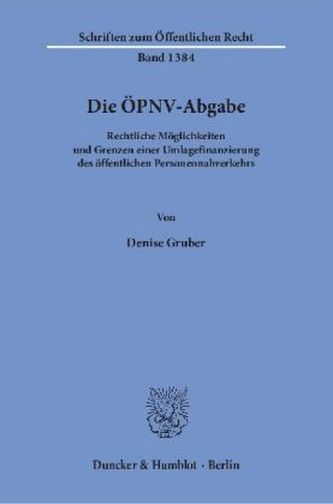 Die ÖPNV-Abgabe