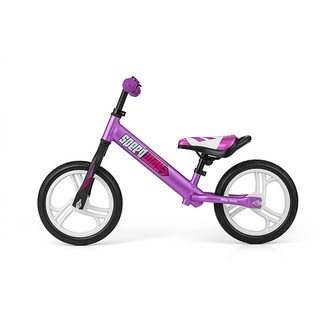 Dětské odrážedlo kolo Milly Mally Speedway 12\" violet