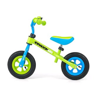 Dětské odrážedlo kolo Milly Mally Dragon Air green