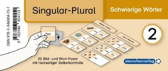Meine Grammatikdose 2 - Singular-Plural - Schwierige Wörter