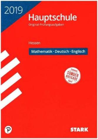 Hauptschule 2019 - Hessen - Mathematik, Deutsch, Englisch