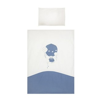 2-dílné ložní povlečení Belisima Ballons 100/135 modré