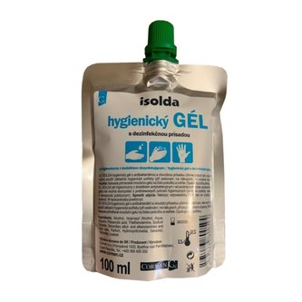 Dezinfekční gel Isolda 100 ml s virucidní a antimikrobiální přísadou