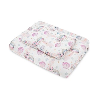 Bambusový set do postýlky Belisima Balónky