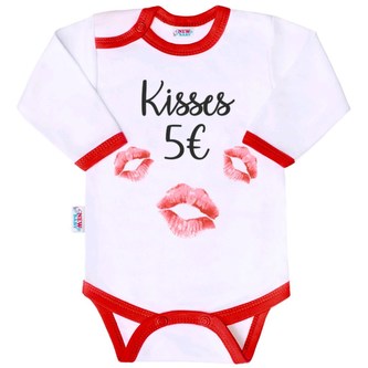 Body s potiskem New Baby rtíky - velikost 56 (0-3m)