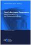Family Business Governance