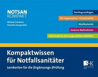 Kompaktwissen für Notfallsanitäter, Lernkarten