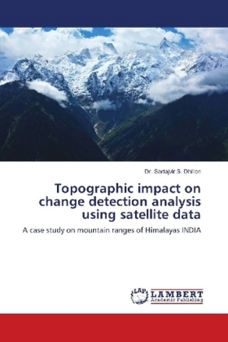 Topographic impact on change detection analysis using satellite data