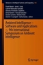 Ambient Intelligence - Software and Applications -, 9th International Symposium on Ambient Intelligence