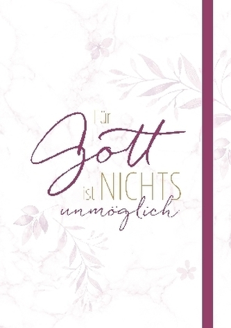 Notizbuch Für Gott ist nichts unmöglich
