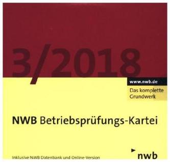 NWB Betriebsprüfungs-Kartei DVD, 1 DVD-ROM