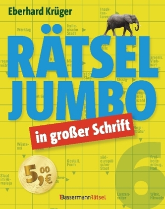Rätseljumbo in großer Schrift. Bd.6