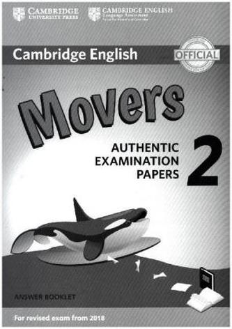 Cambridge English Young Learners Test Movers 2, Answer Booklet