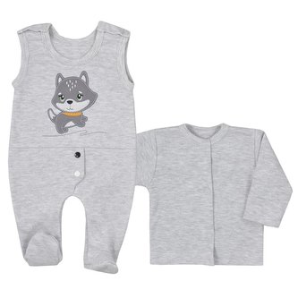 2-dílná dětská souprava Koala Doggy - velikost 56 (0-3m)