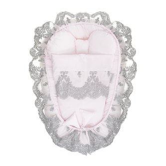 Hnízdečko s peřinkou pro miminko Belisima Belisima růžové