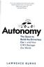 Autonomy