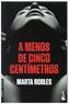 A menos de cinco centímetros