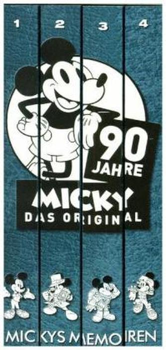 Lustiges Taschenbuch Mickys Memoiren, 4 Bde.
