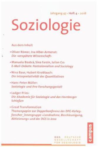 Soziologie. Jg.47/4