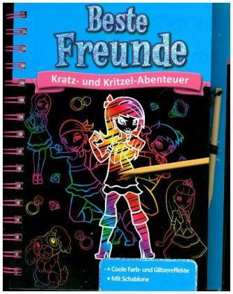 Kratzbuch: Beste Freunde