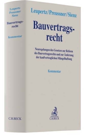 Bauvertragsrecht, Kommentar