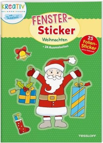 Fenster-Sticker. Weihnachten