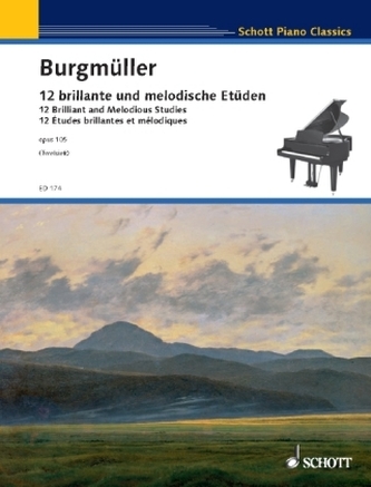 12 brillante und melodische Etüden