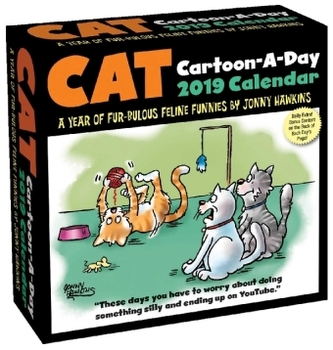 Cat Cartoon-A-Day 2019 Calendar