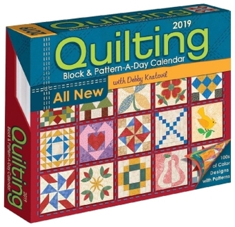 Quilting Block & Pattern-a-Day 2019 Calendar