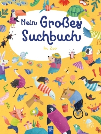 Mein großes Suchbuch - Im Zoo
