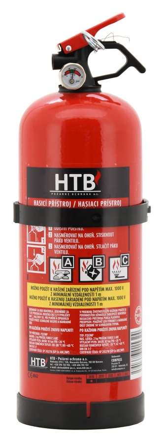 Hasicí přístroj COMPASS ABC 2kg práškový