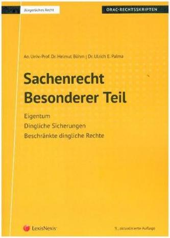 Sachenrecht Besonderer Teil (Skriptum)