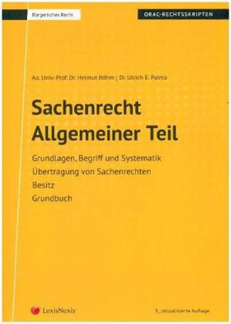 Sachenrecht Allgemeiner Teil (Skriptum)