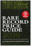 The Rare Record Price Guide 2020 (Book About Music)