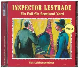 Inspector Lestrade - Das Leichengemäuer, 1 Audio-CD