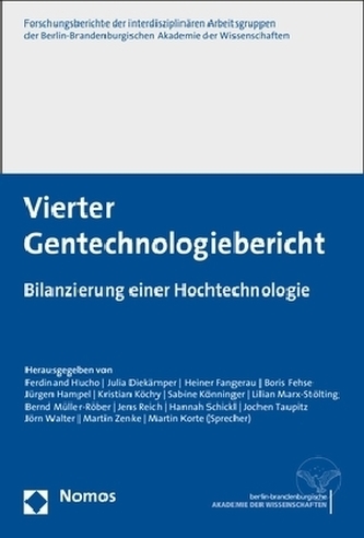 Vierter Gentechnologiebericht