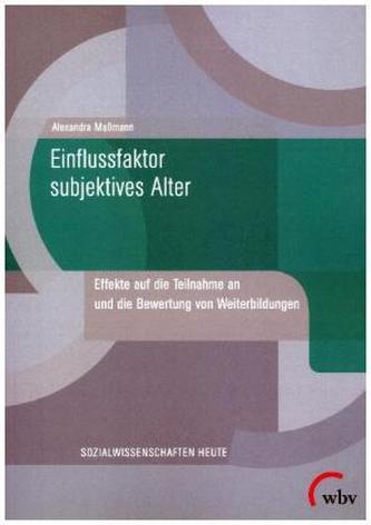 Einflussfaktor subjektives Alter