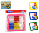 Počítadlo plastové barevné s čísly, mix