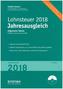 Tabelle, Lohnsteuer Jahresausgleich 2018