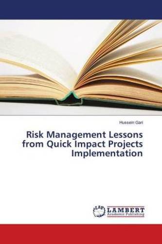 Risk Management Lessons from Quick Impact Projects Implementation