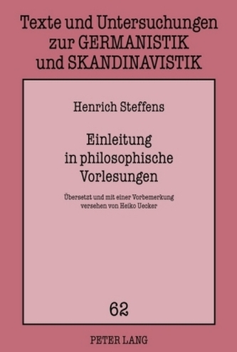 Einleitung in philosophische Vorlesungen