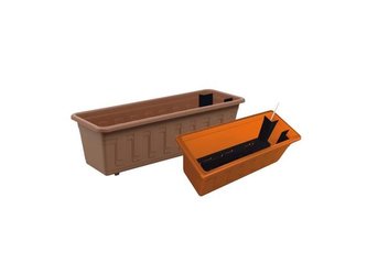 Truhlík samozavlažovací GARDEN FLOR 80cm terakota