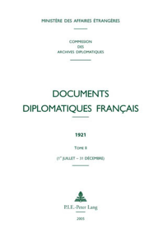 Documents diplomatiques français Documents diplomatiques français