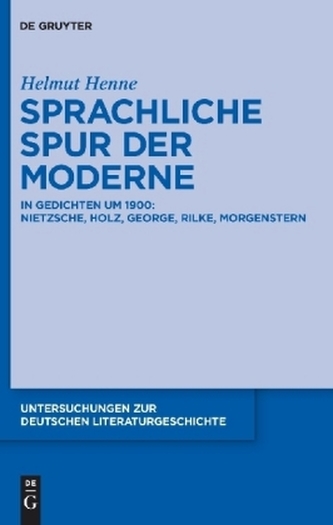 Sprachliche Spur der Moderne