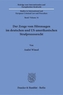Der Zeuge vom Hörensagen im deutschen und US-amerikanischen Strafprozessrecht.