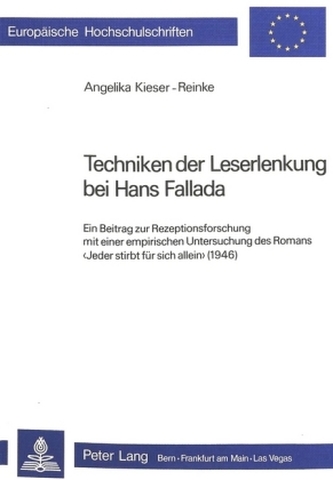Techniken der Leserlenkung bei Hans Fallada