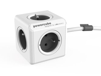 Zásuvka POWERCUBE EXTENDED s kabelem 1.5m GREY