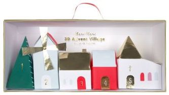 3D Advent Village
