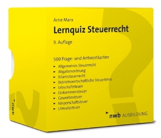Lernquiz Steuerrecht